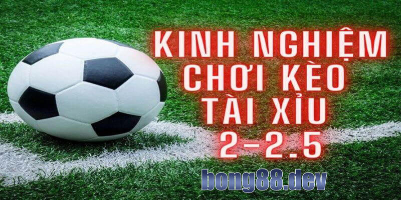 Kinh nghiệm chơi kèo 2-2.5