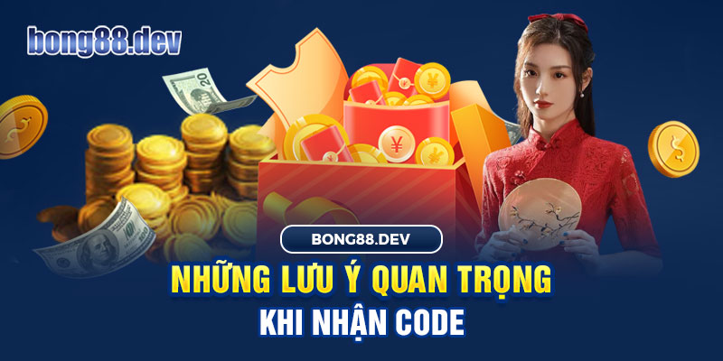 Những lưu ý quan trọng giúp game thủ nhận code siêu dễ